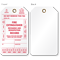 Fire Extinguisher Recharge And Reinspection Record Tag